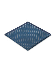 D Green Paisley Pocket Square