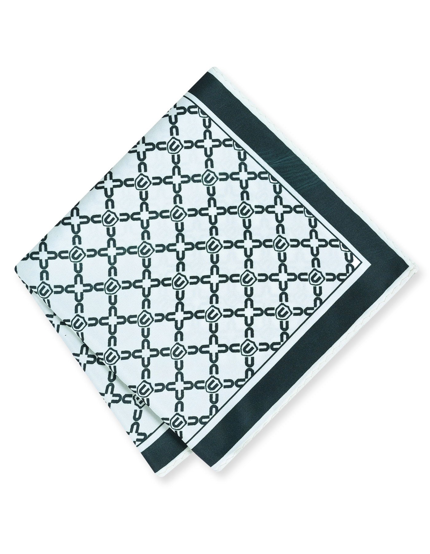Green Geometric Pocket Square