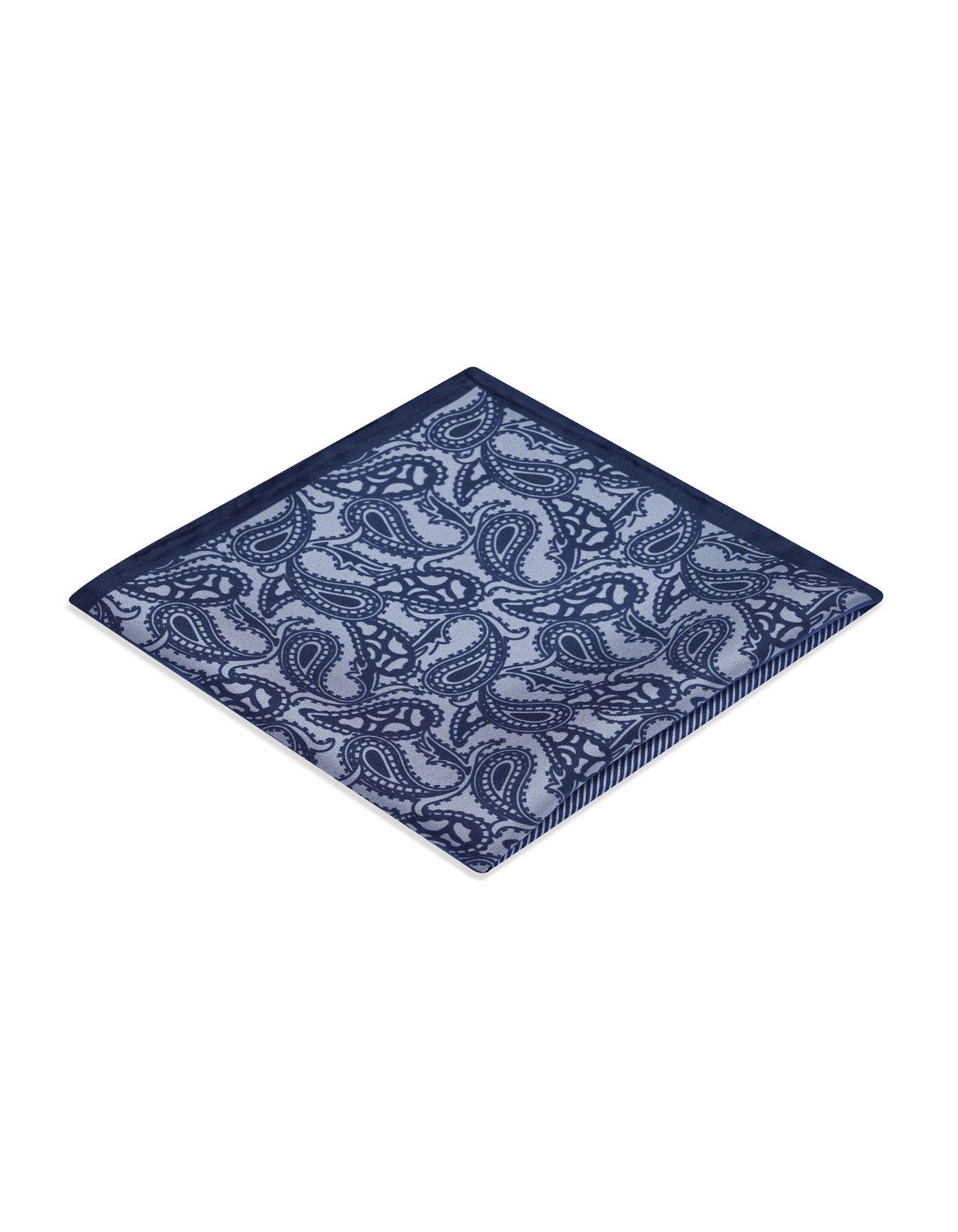 Blue Texture Pocket Square