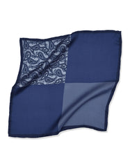 Blue Texture Pocket Square