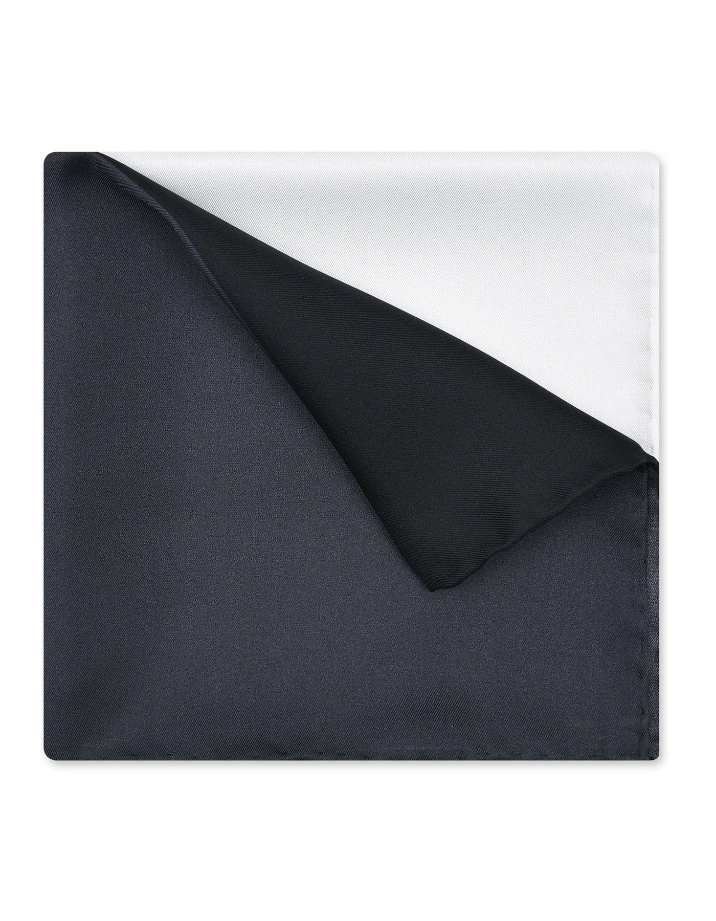 White Plain Pocket Square