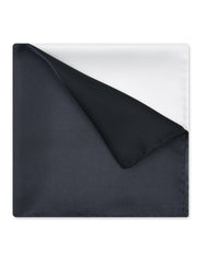 White Plain Pocket Square