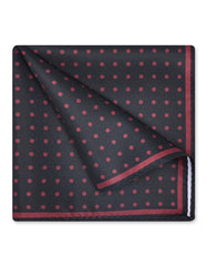 Red Dotted Pocket Square