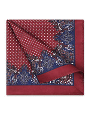 Multi Paisley Pocket Square
