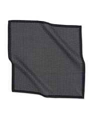 Black Dotted Pocket Square