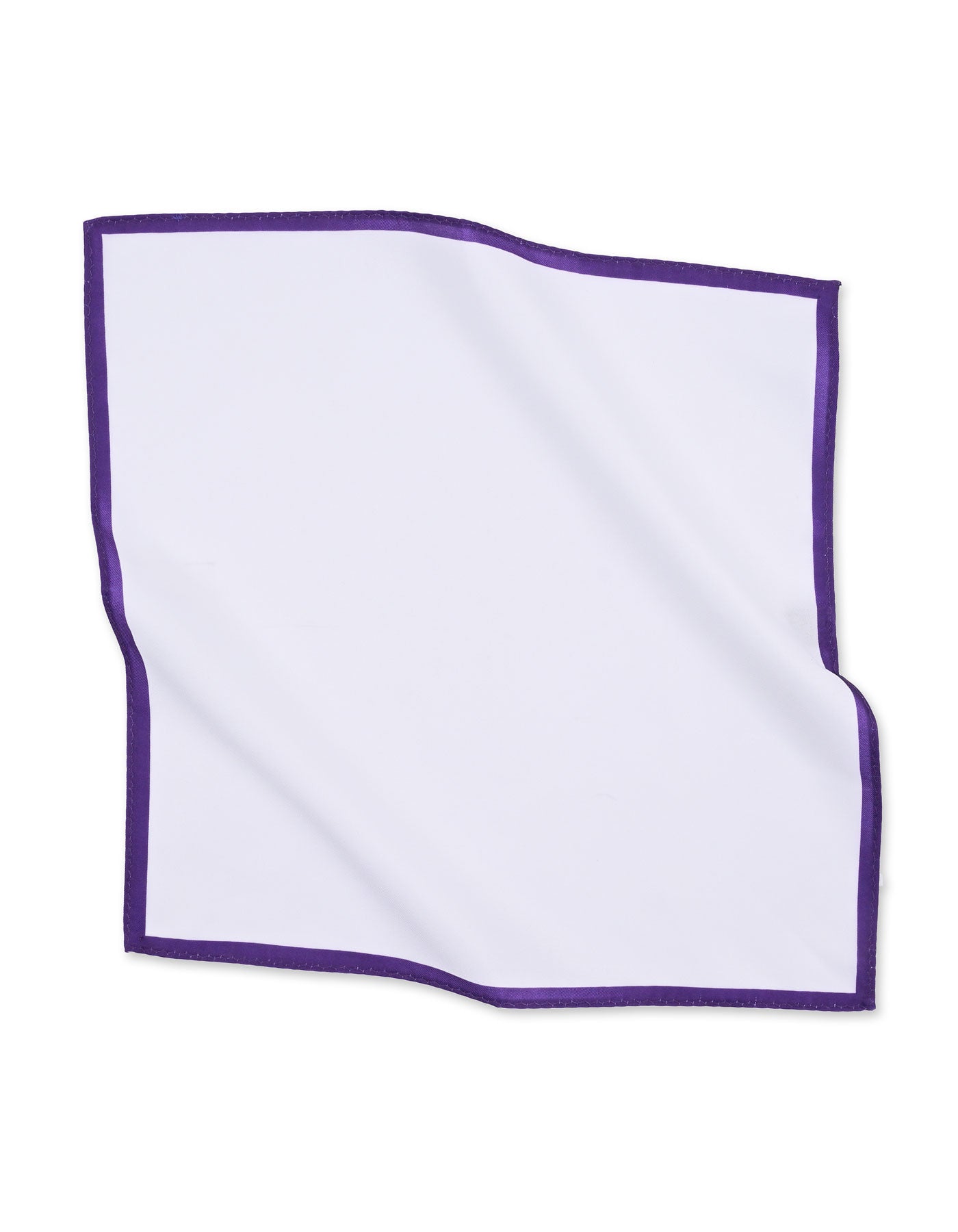 White Plain Pocket Square