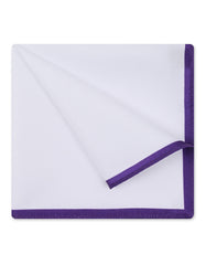 White Plain Pocket Square