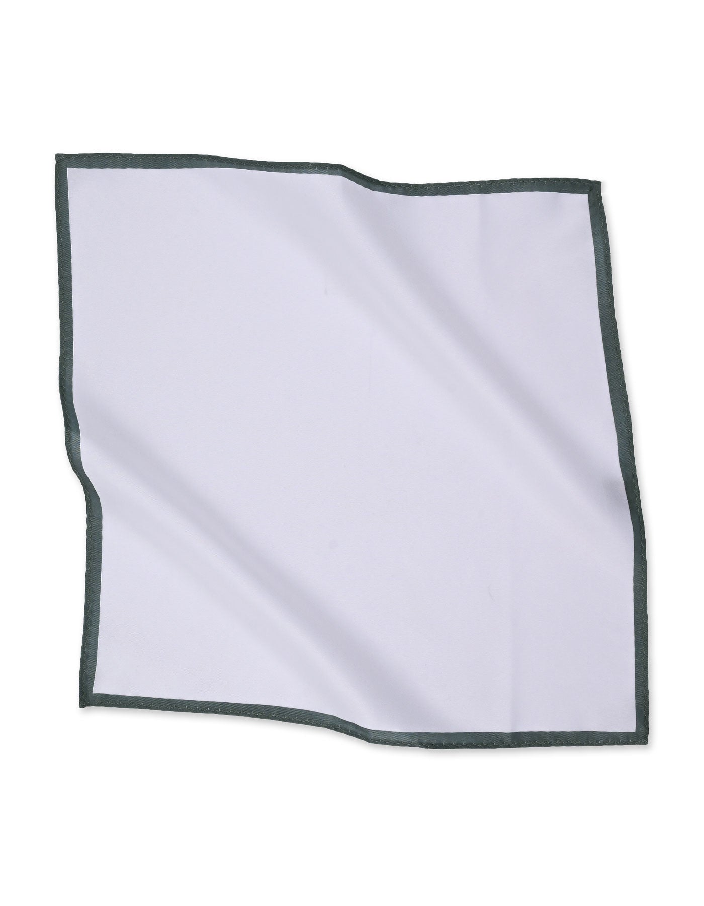 White Plain Pocket Square