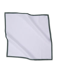 White Plain Pocket Square