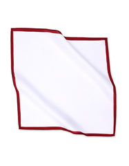 White Plain Pocket Square