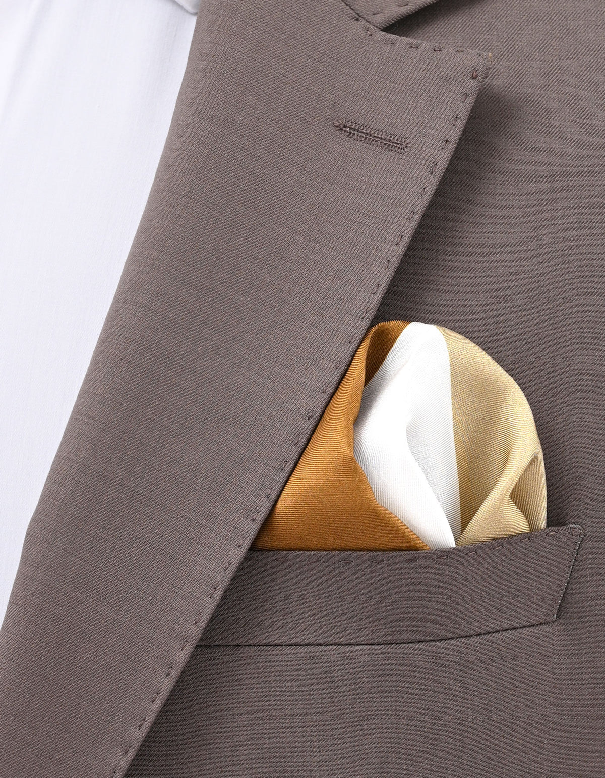 Multi Colour Block Pocket Square