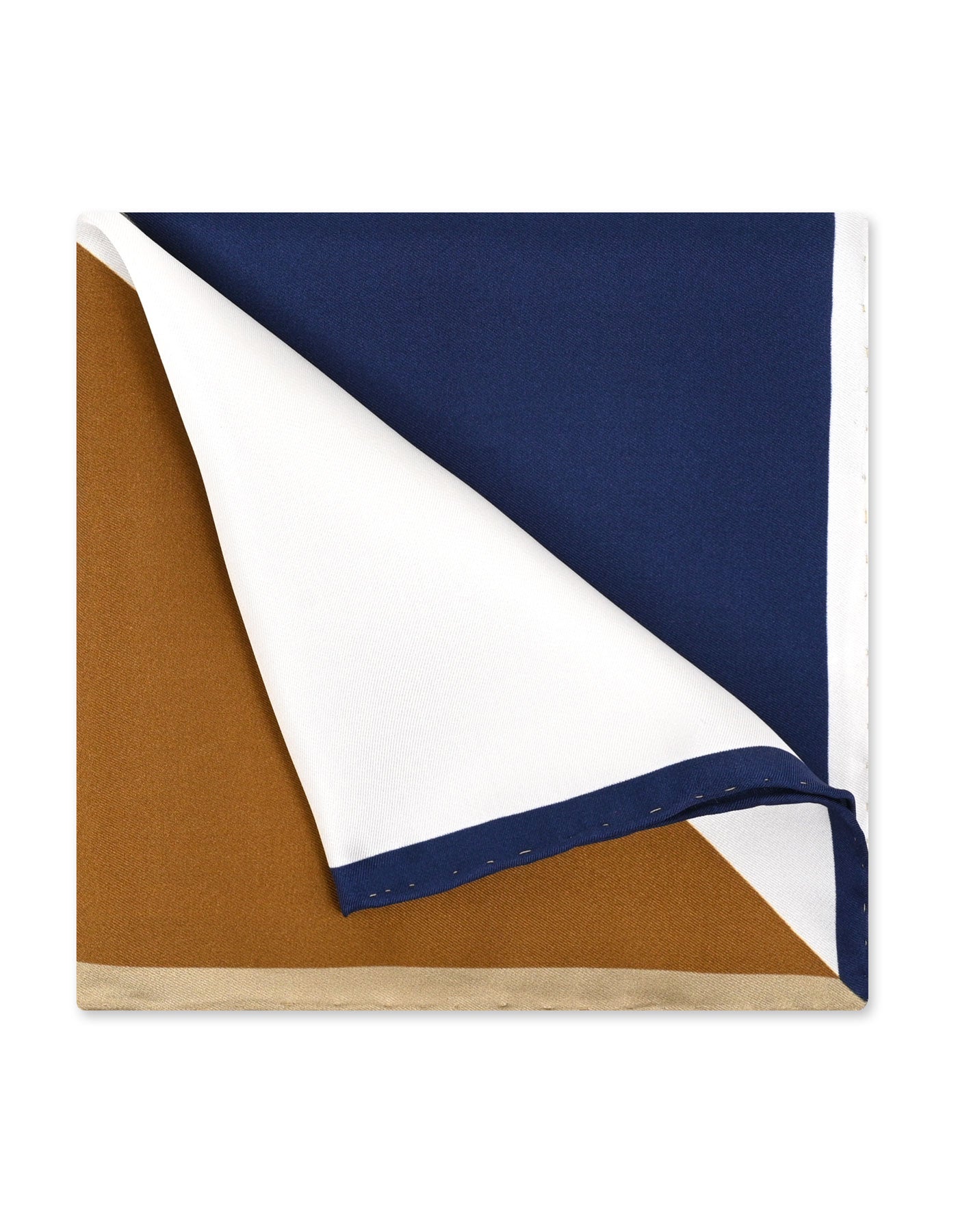 Multi Colour Block Pocket Square