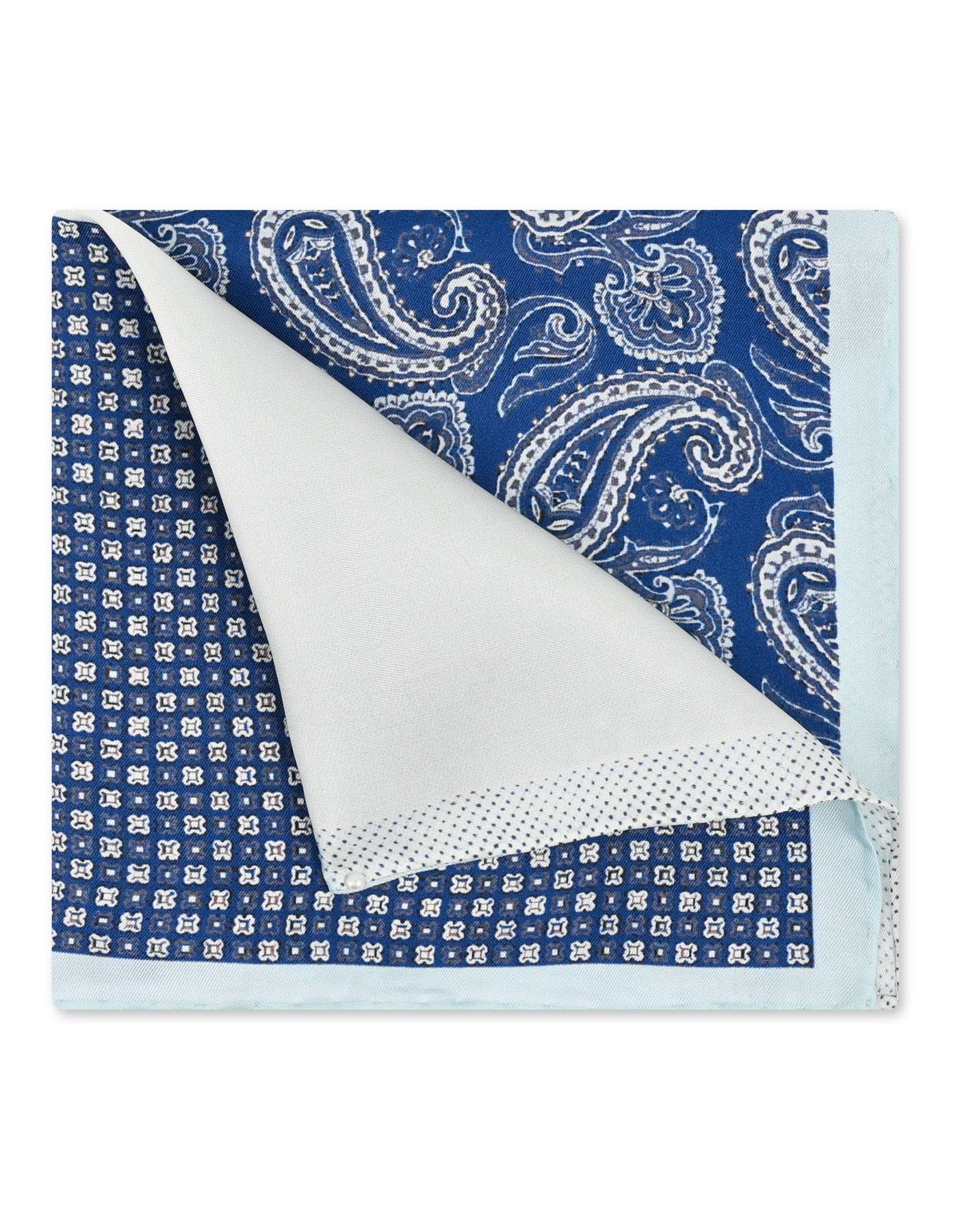 Multi Mixed Print Pocket Square