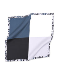 Multi Color Block Pocket Square