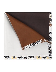 Multi Color Block Pocket Square