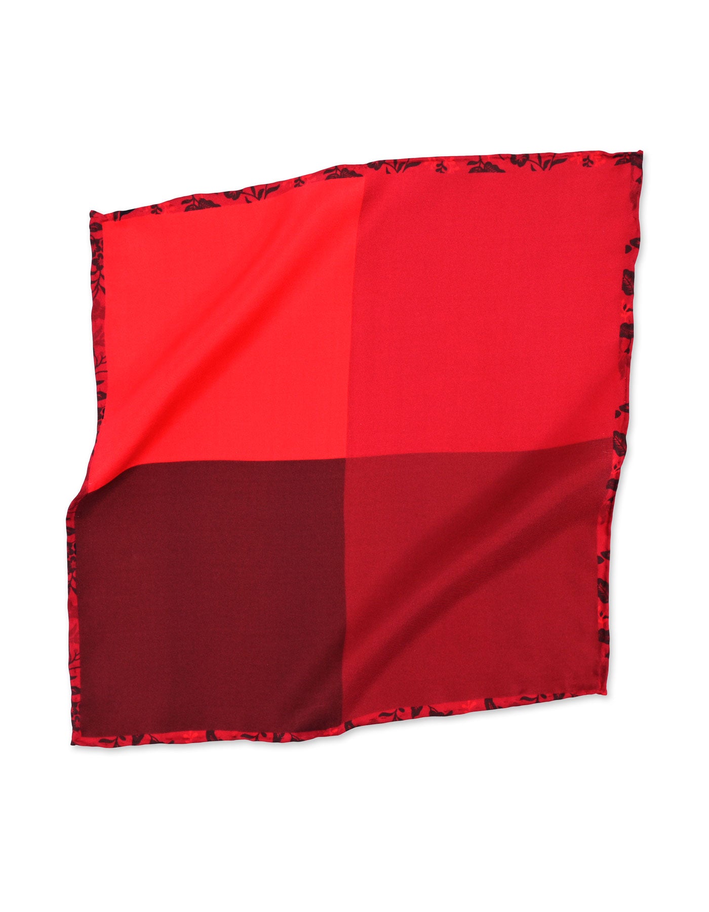 Multi Color Block Pocket Square