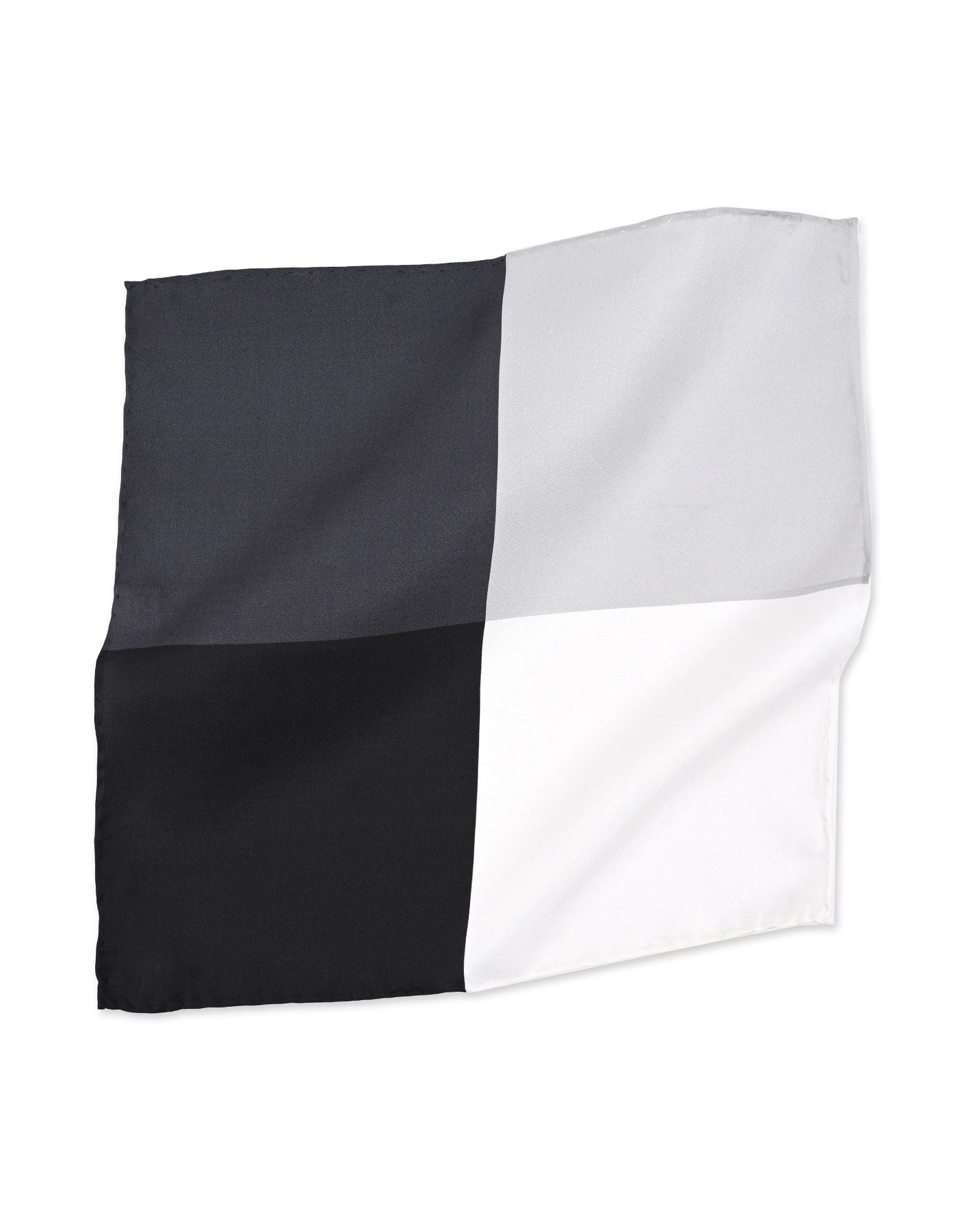 Multi Color Block Pocket Square