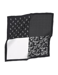 Multi Mixed Print Pocket Square