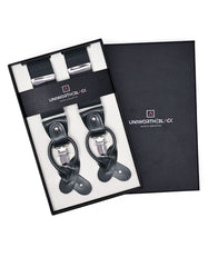 Black Y-back Suspenders