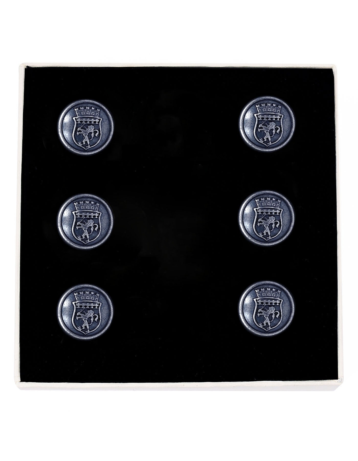 Navy Waistcoat Button