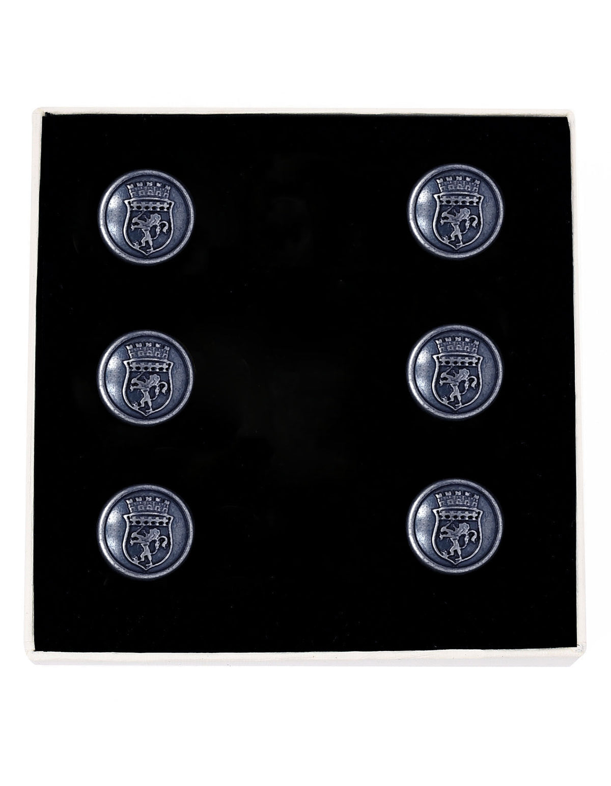 Navy Waistcoat Button