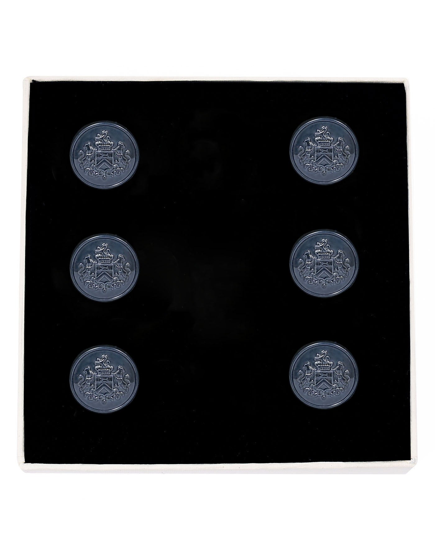 Navy Waistcoat Button