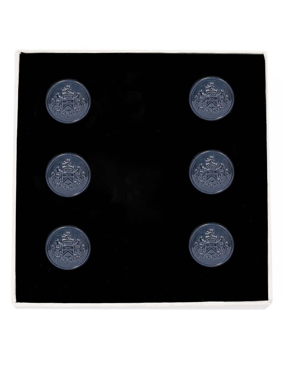 Navy Waistcoat Button