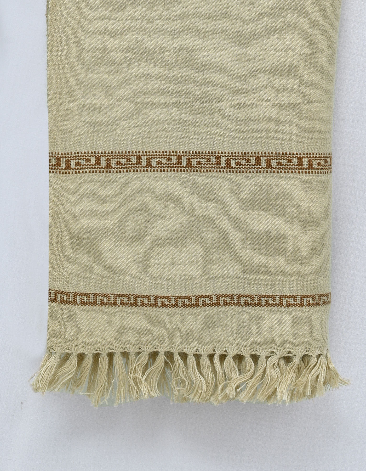 Grey Plain 100% Acrylic Men Shawl