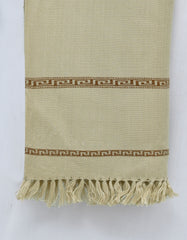 Grey Plain 100% Acrylic Men Shawl