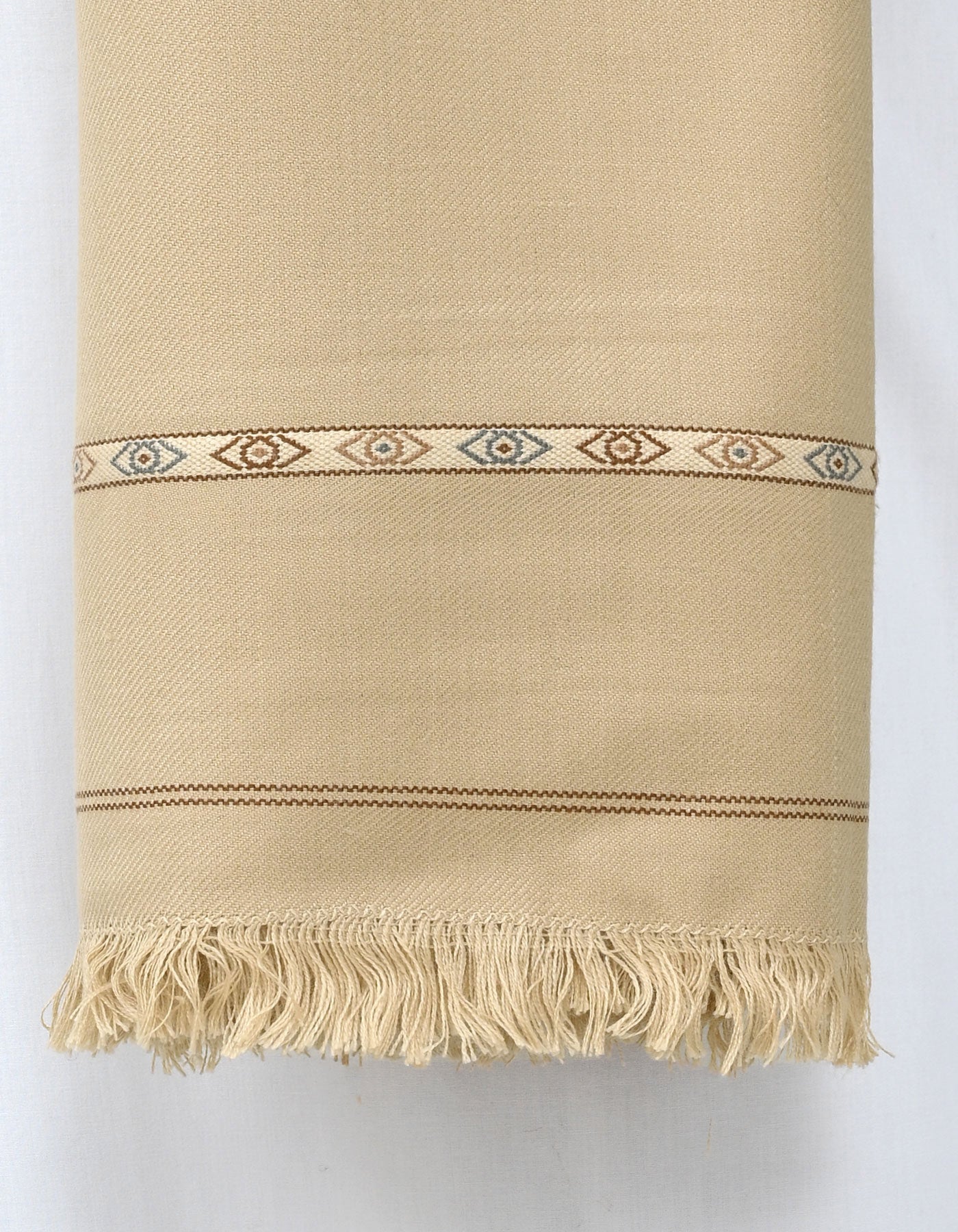 D Skin Plain 100% Acrylic Men Shawl