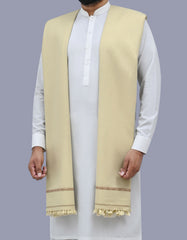 Skin Plain 100% Acrylic Men Shawl