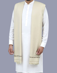 Skin Plain 100% Acrylic Men Shawl