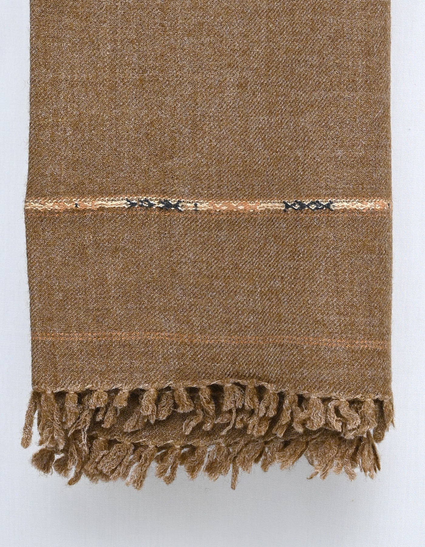 D Camel Plain 100% Acrylic Men Shawl