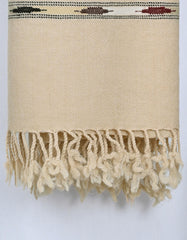 D Fawn Plain Wool Blend Men Shawl