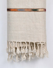 Stone Plain Wool Blend Men Shawl