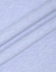Sky Color Block Relaxed Fit Rugby Polo