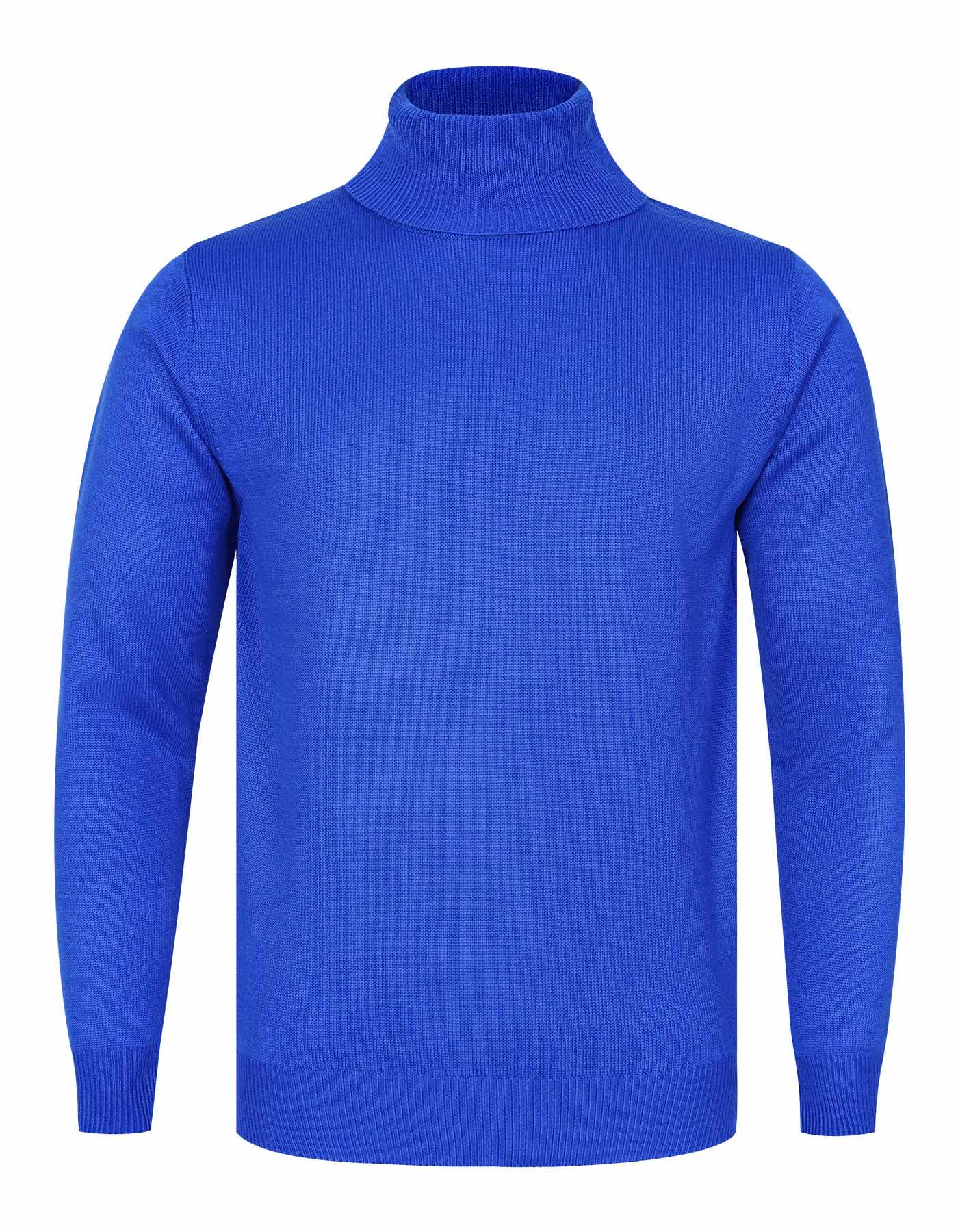 Blue Plain Pull Over SFA2203-1-XS