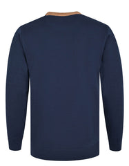 Blue Plain Pull Over SFA2302-XL