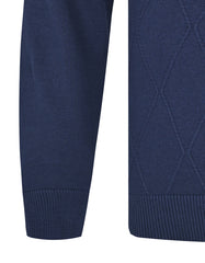 Blue Plain Pull Over SFA2302-L