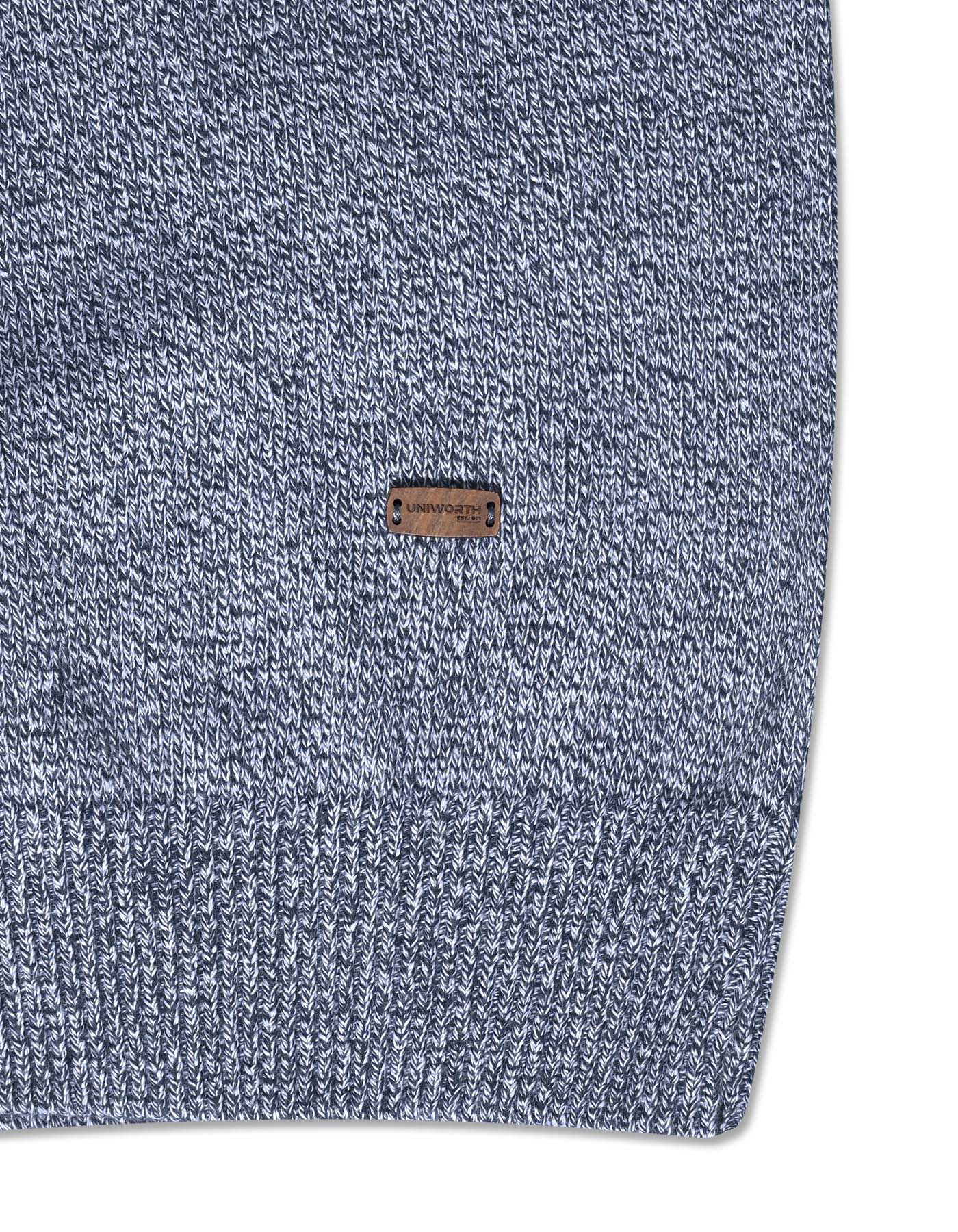 Navy Dotted Pull Over SFA2401-2-XL