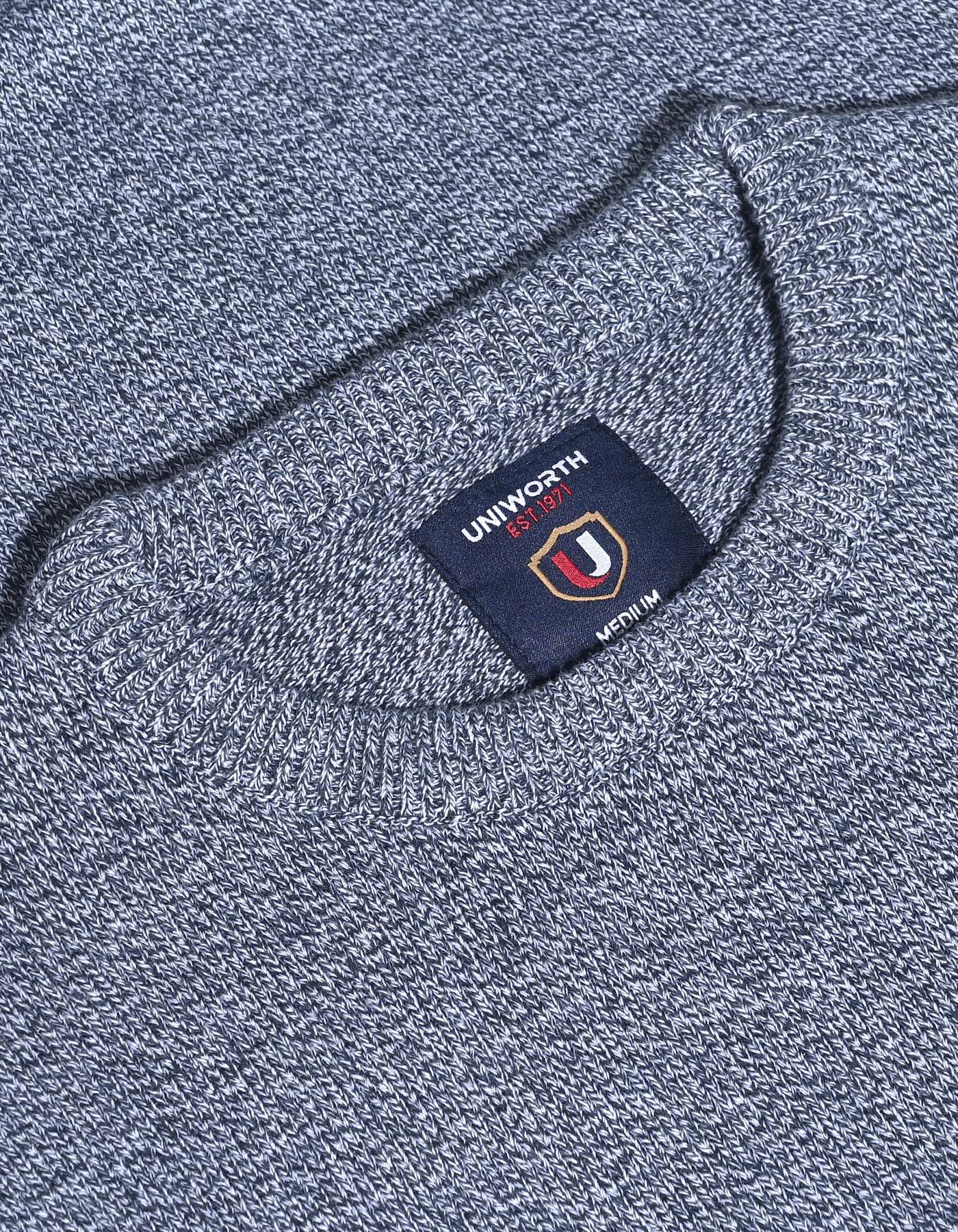 Navy Dotted Pull Over SFA2401-2-M