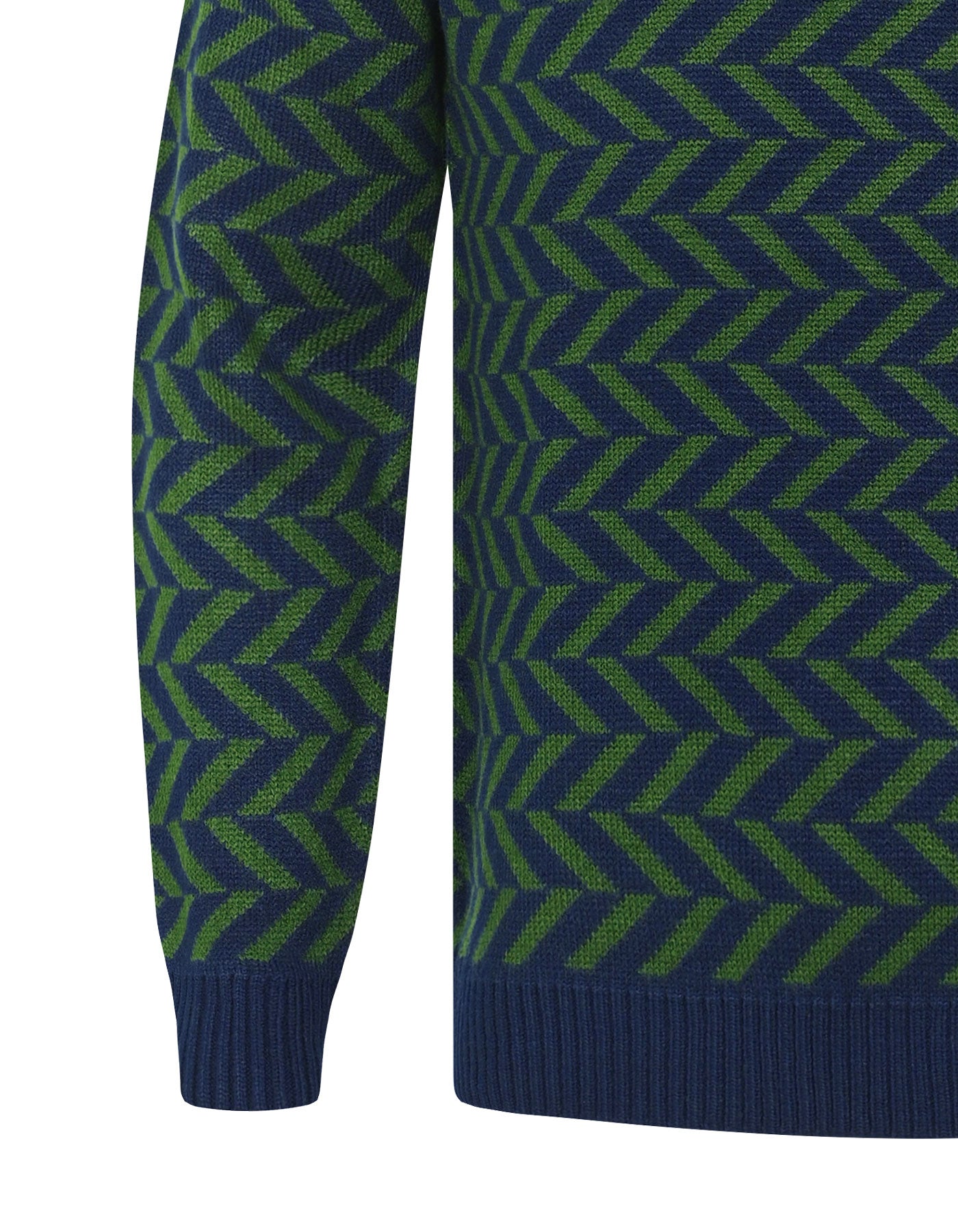 Navy Geometric Pull Over SFA2403-1-XL