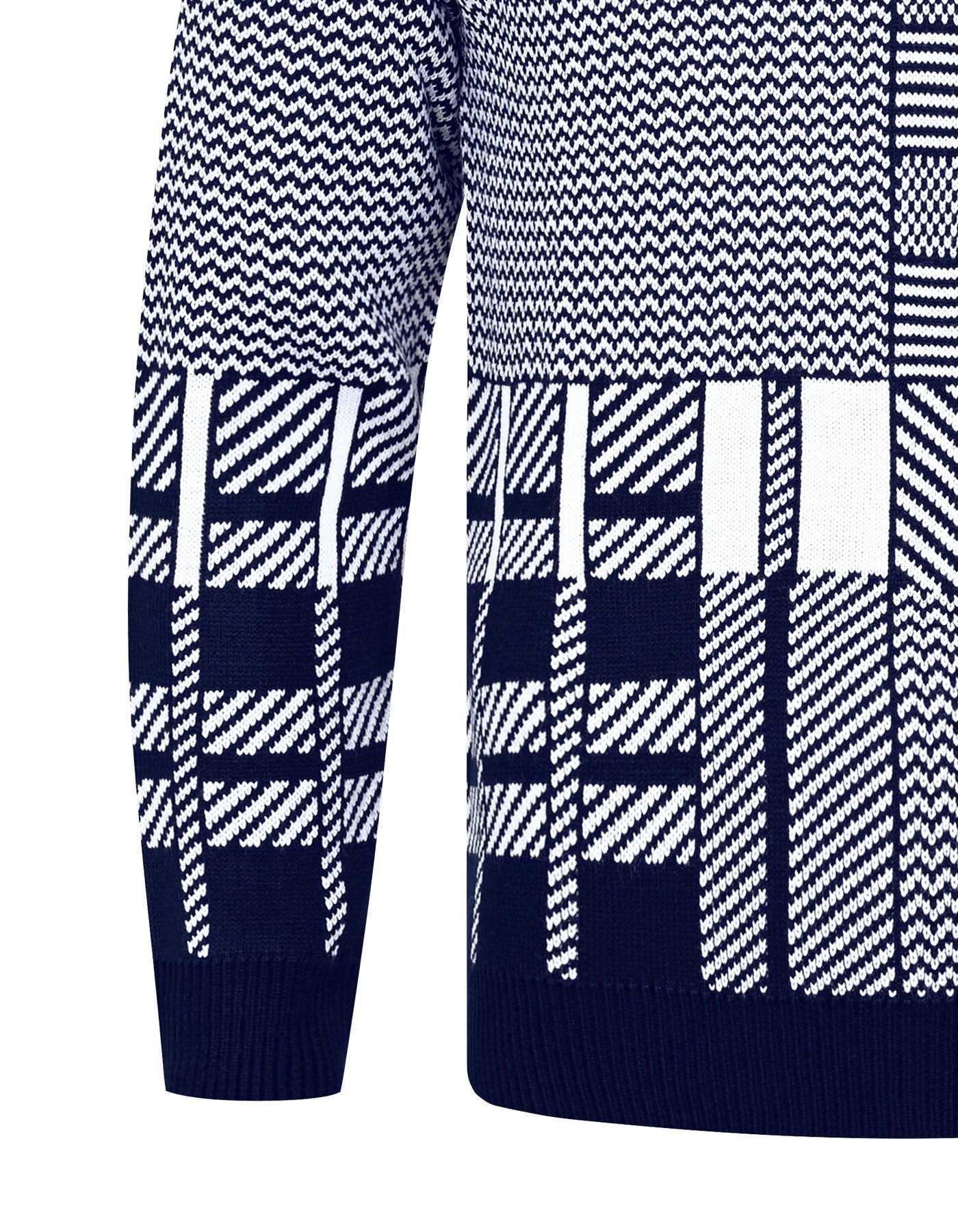 Navy Check Pull Over SFA2405-XL