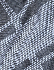 Grey Check Crew Neck Sweater