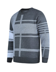 Grey Check Pull Over SFA2407-S