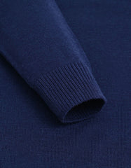Navy Plain Pull Over SFA2413-1-L