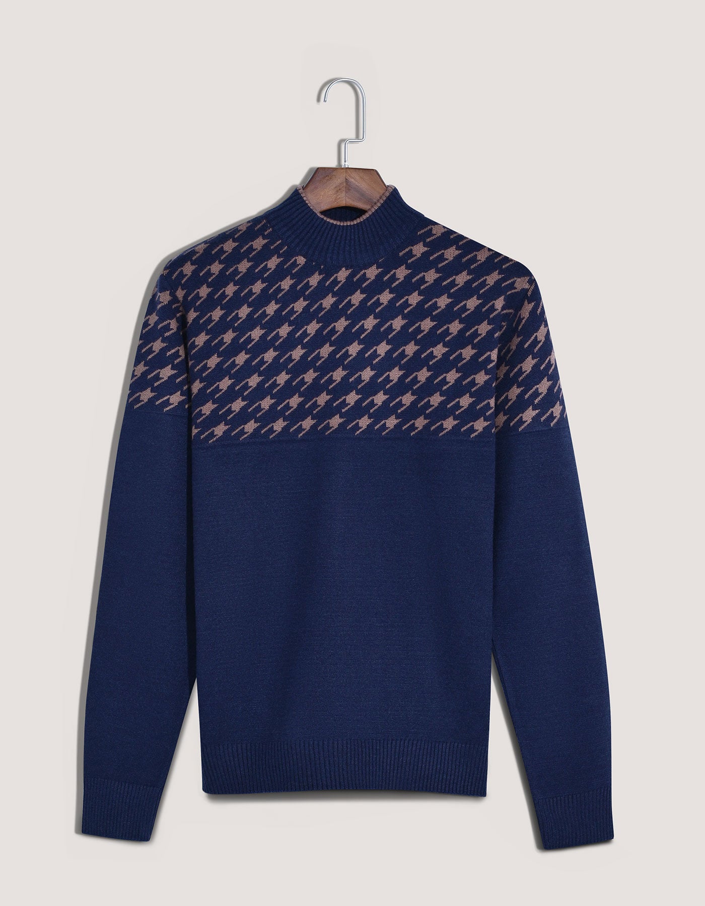Navy Plain Pull Over SFA2413-1-S