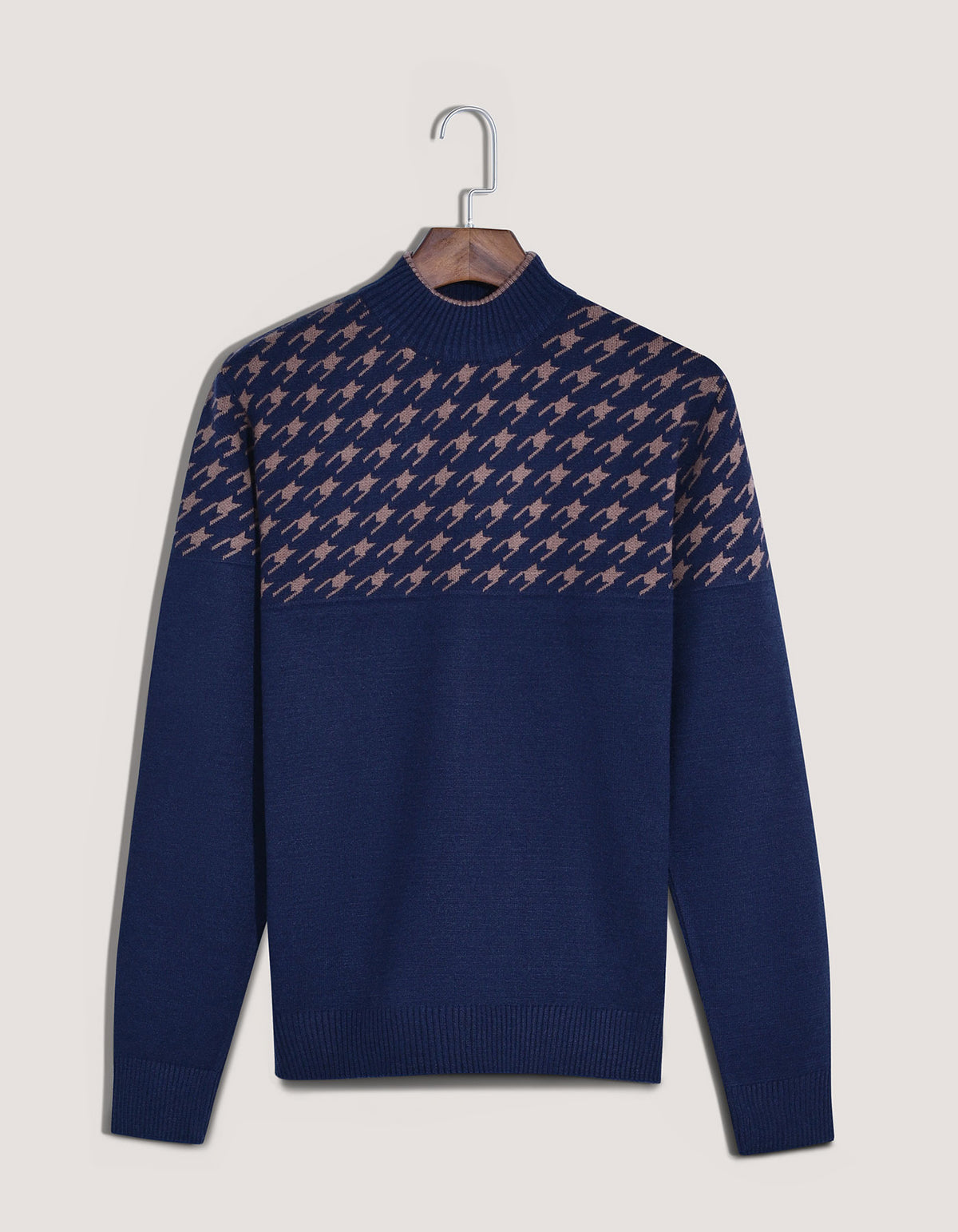 Navy Plain Pull Over SFA2413-1-S