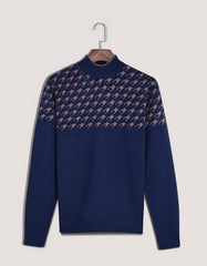 Navy Plain Pull Over SFA2413-1-S