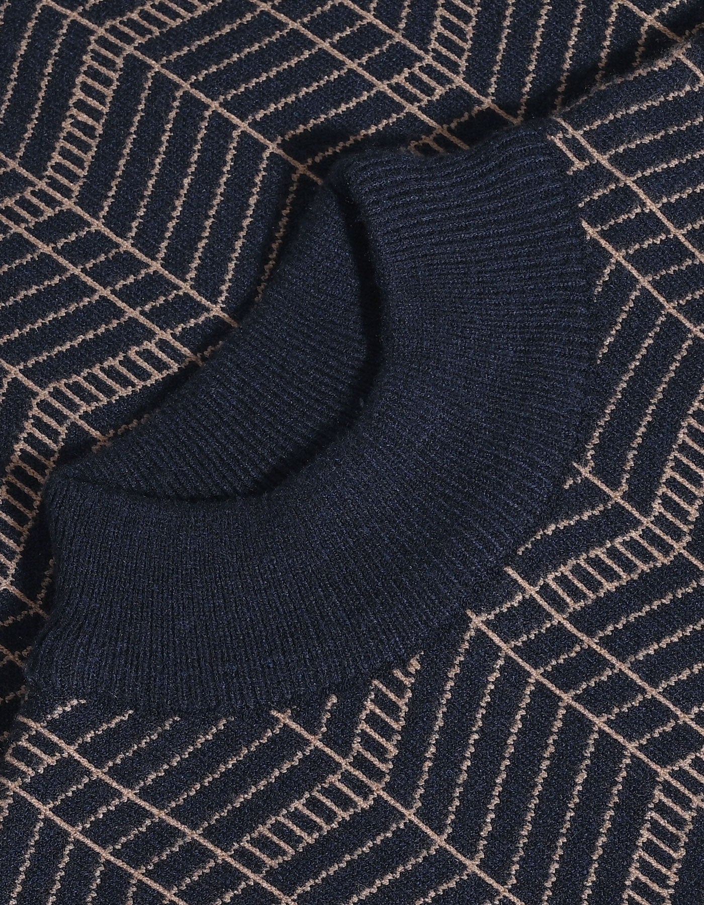 Navy Stripe Pull Over SFA2414-1-L